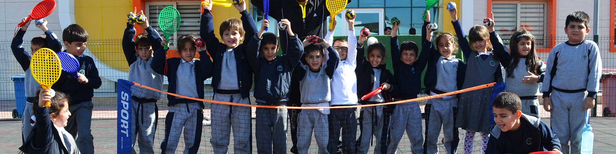 Student working in class